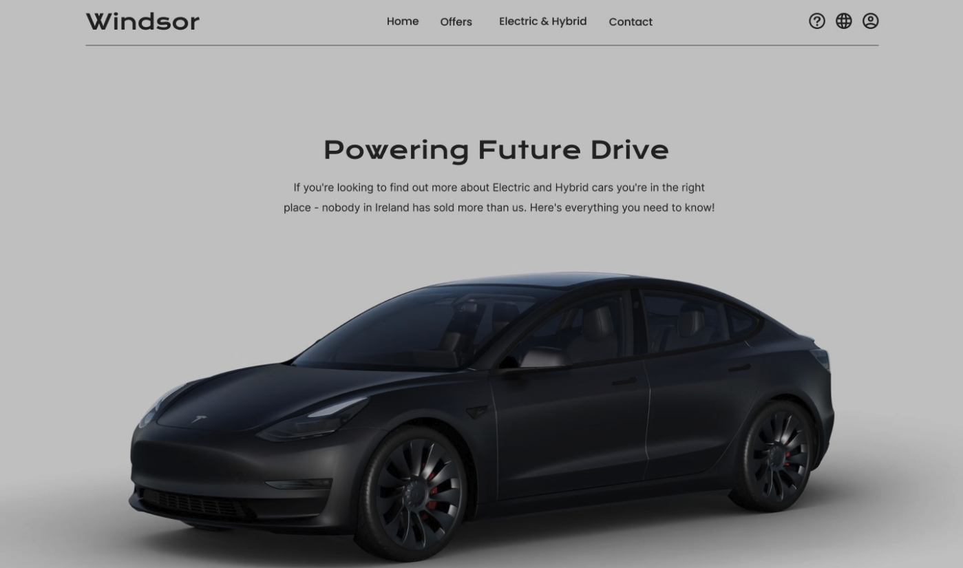 Windsor Electric&Hybrid Car